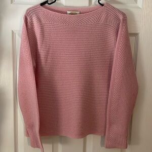 Talbots pink sweater